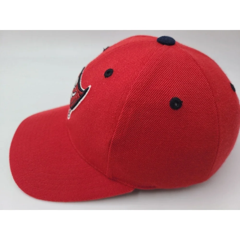 Vtg Tampa Bay Buccaneers Logo Athletic‎ Snapback (Fits Small) Hat Cap Wool Blend